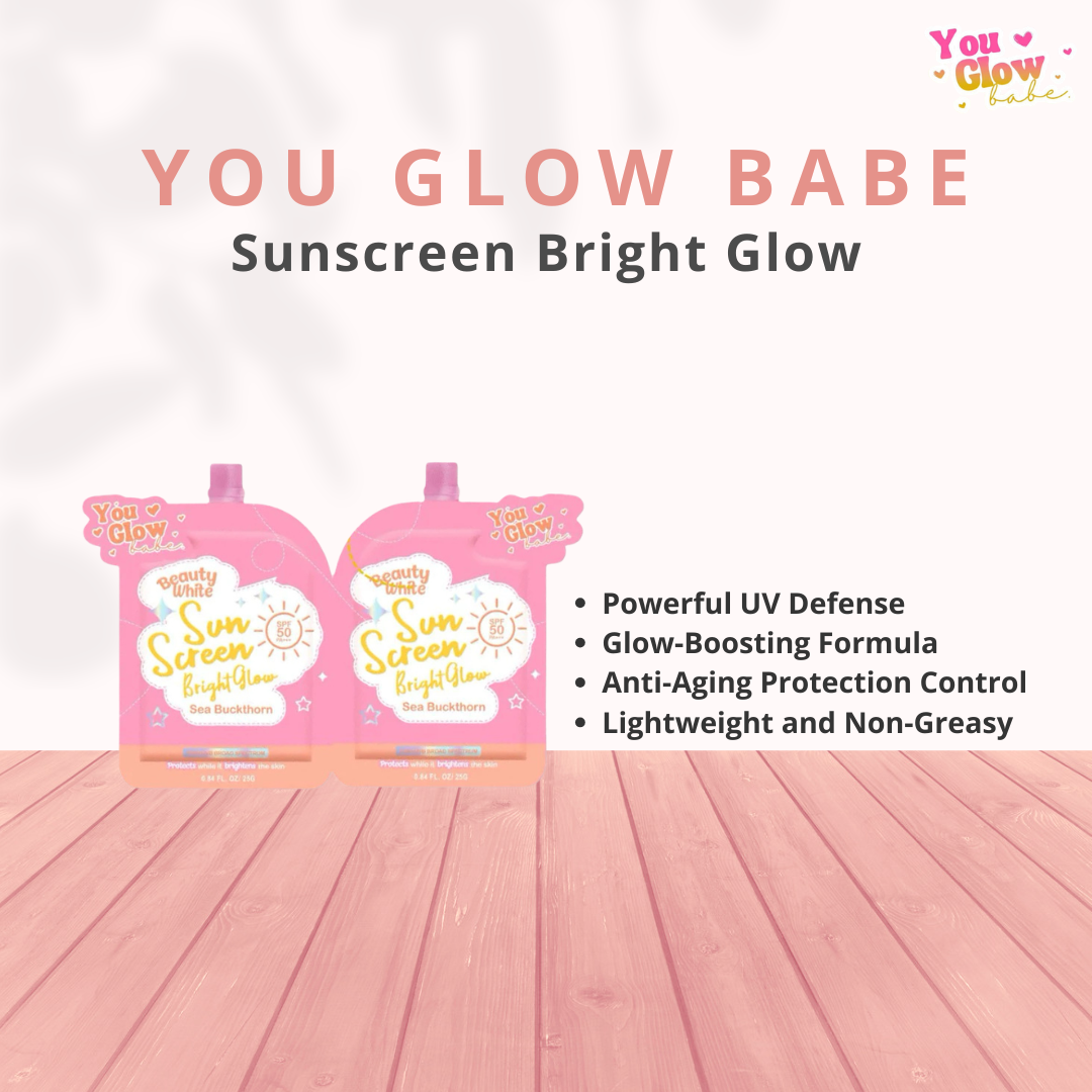 YOU GLOW BABE SUNSCREEN BRIGHT GLOW