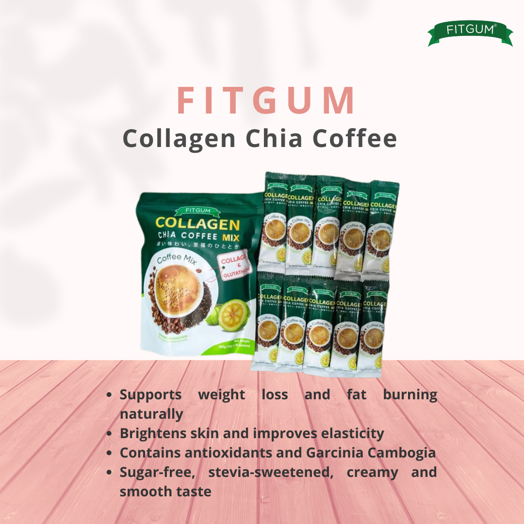 FITGUM COLLAGEN CHIA COFFEE